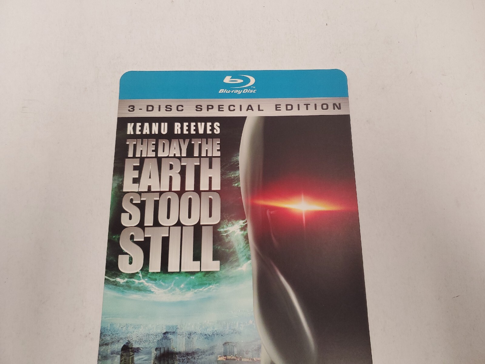 The Day The Earth Stood Still BLOCKBUSTER SHELF BLU-RAY BACKER CARD ONLY 5.5″X8″