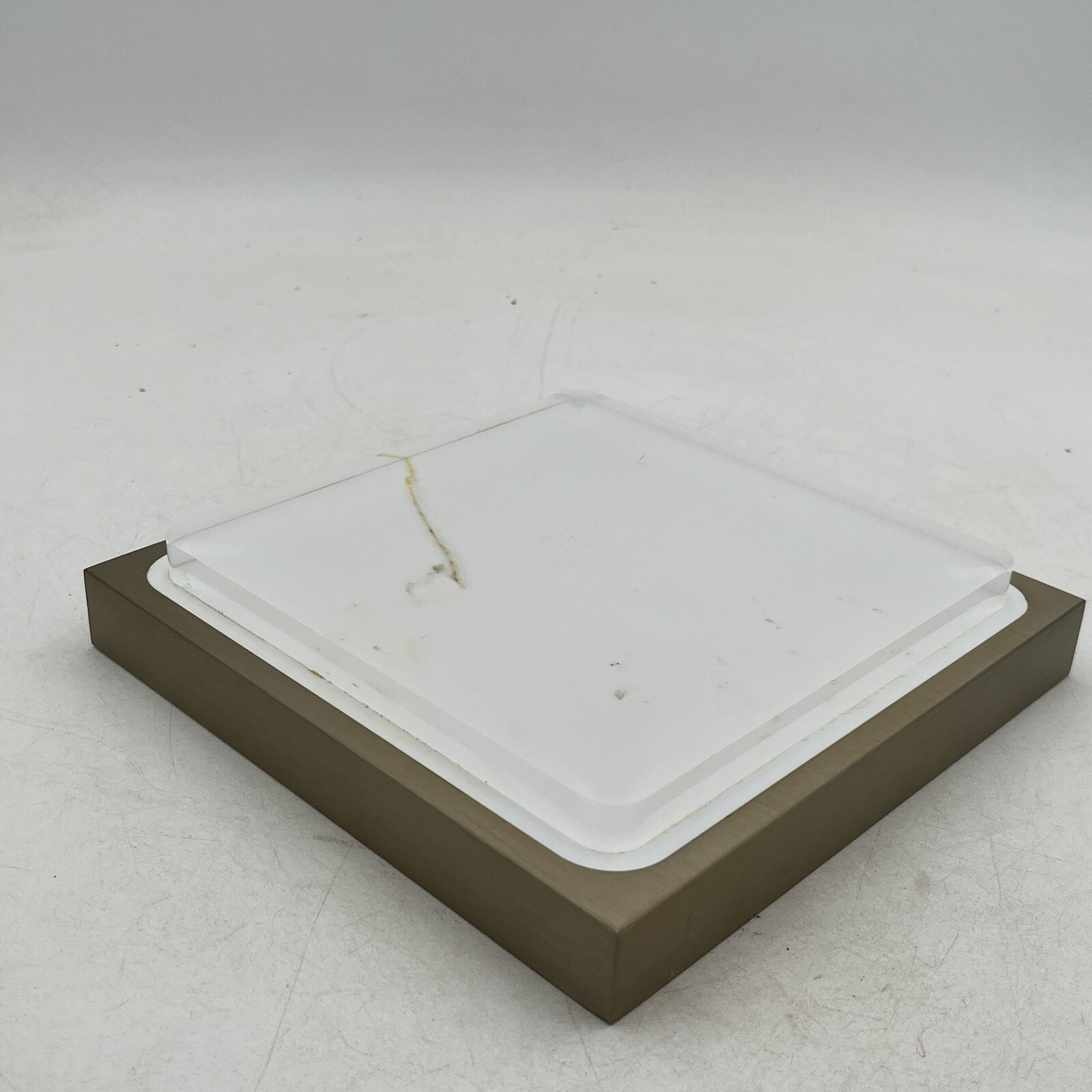 Jimmy Choo Shoe Display Stands Plaque Store Display Brass Marble Advertising