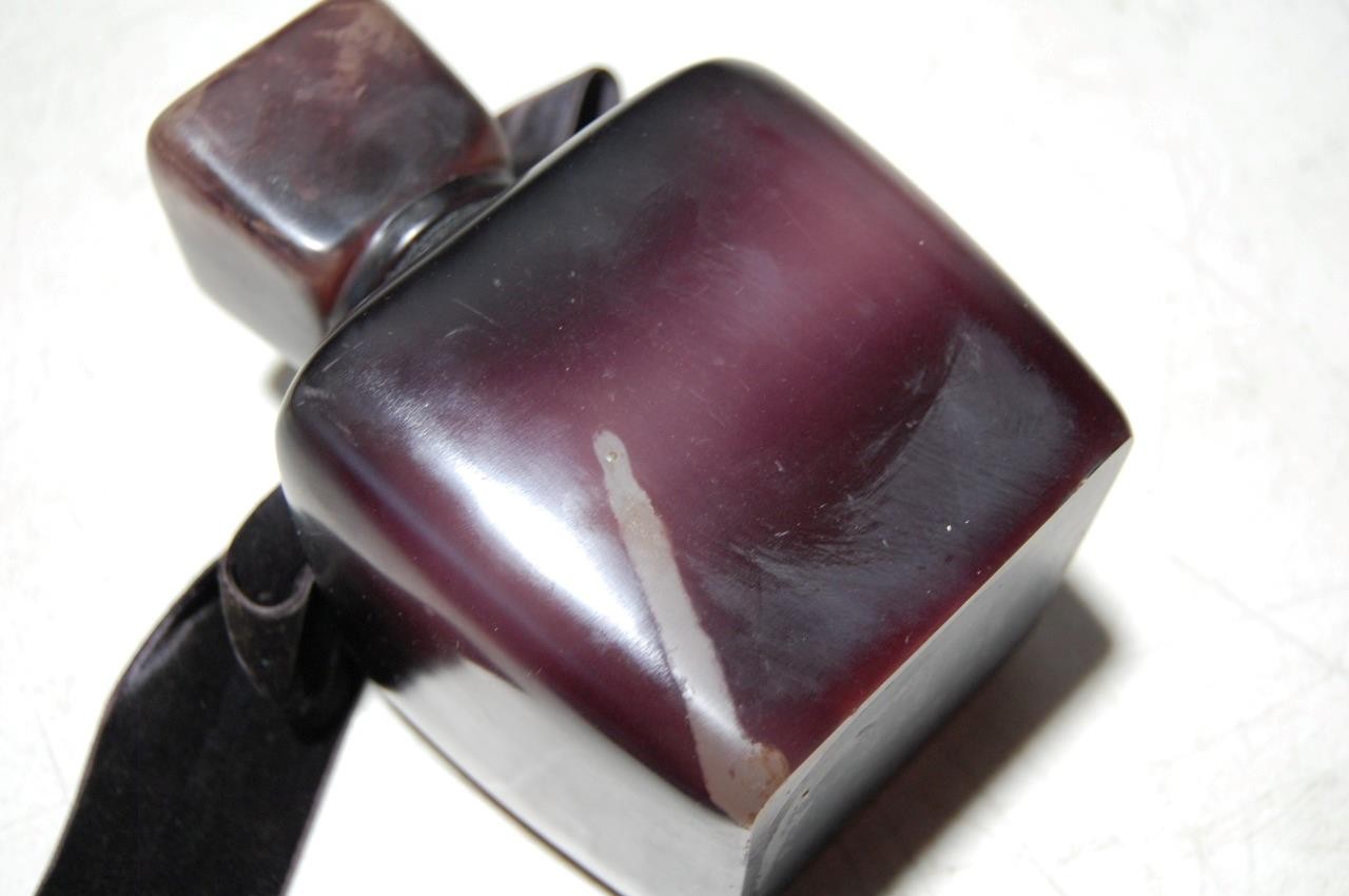 Rare Victoria’s Secret Velvet Amber Blackberry Perfume Bottle Store Prop Display