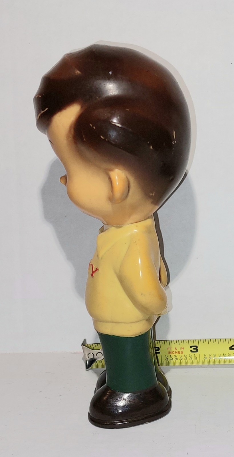 Large Sony Boy advertising vinyl figure doll nice but not mint 8 inch tall