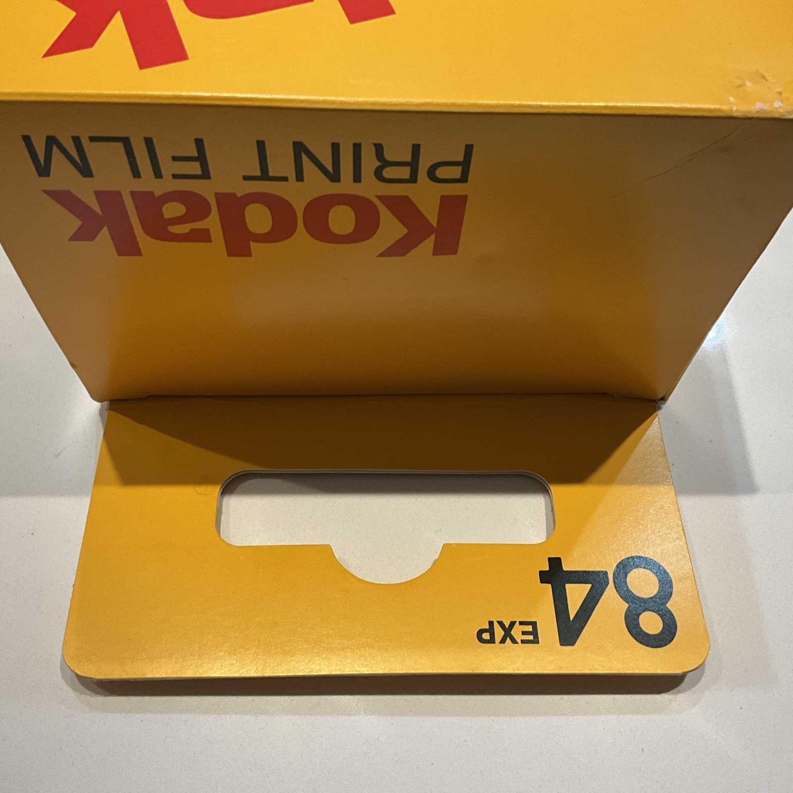 Vintage Kodak KODACOLOR Gold 100 35mm 3 Pack Large Store Display Box 15x7x5