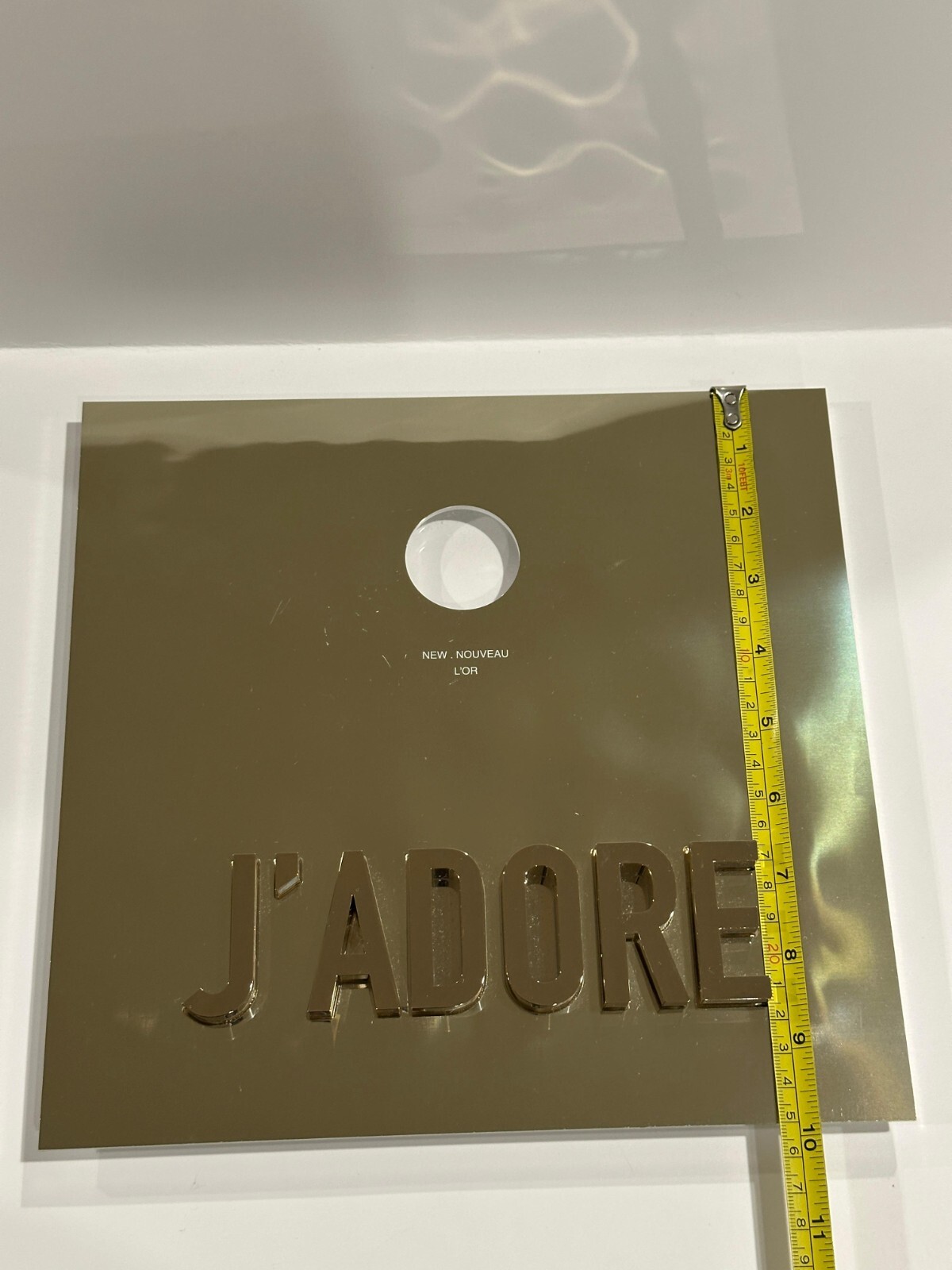 Dior Beauty Perfume Holiday Collector’s ⭐ J’adore L’or ⭐ Charm Display Stand