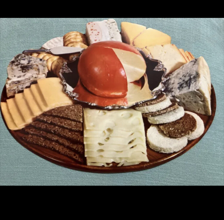 VTG Rare 1940s PAPER THIN Woolworth’s 13 Dinner Displays Advertise Meat Trays