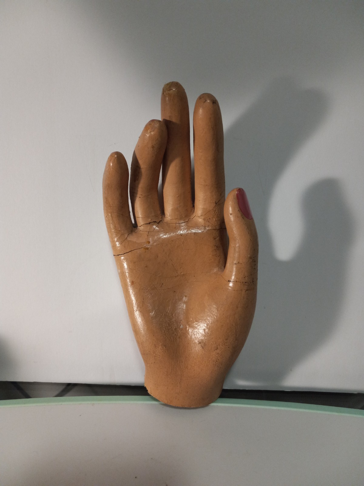 Antique Hand Mannequin Hand Store Display Advertising Sculpture