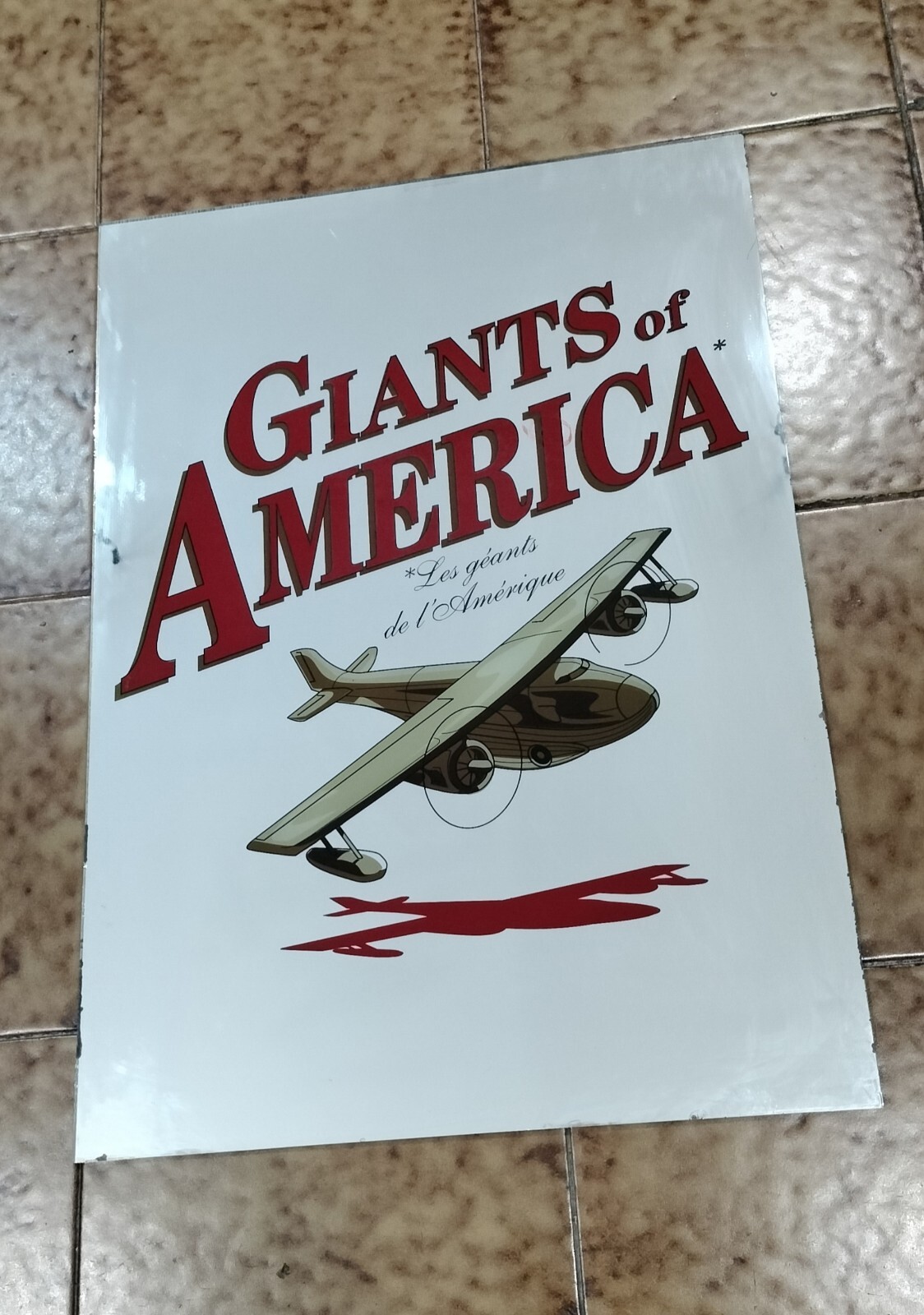 Rare Vintage Giants Of America Collectible Advertising Mirror Picture