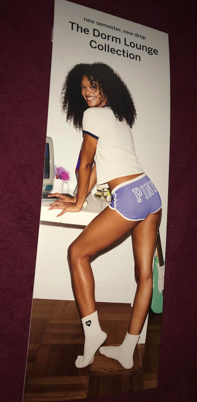 Victoria’s Secret Pink Store Display 4 FT TALL RARE HTF Dorm VS Displays Stand