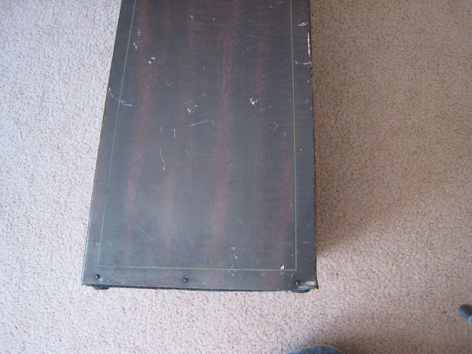 Antique Luxrite Nets Tin General Store Display Cabinet Counter Top