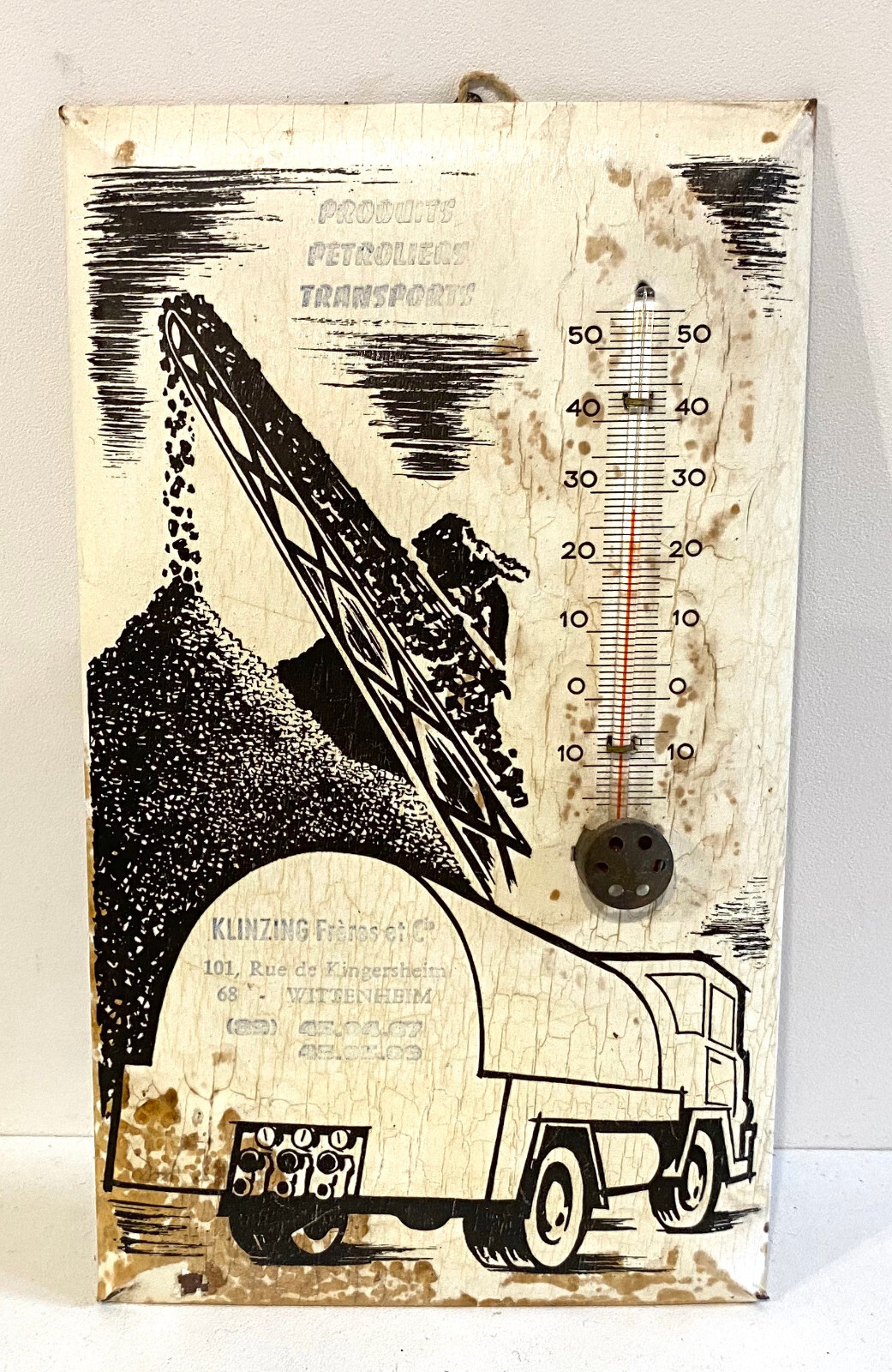 Old Glacoid Petroleum Products Transport Klinzing Frères et Cie