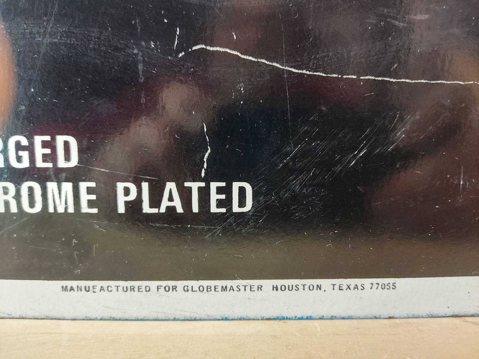 Vintage Globemaster Store Display Peg Board 15.5×12 Rare Store Wall Advertising