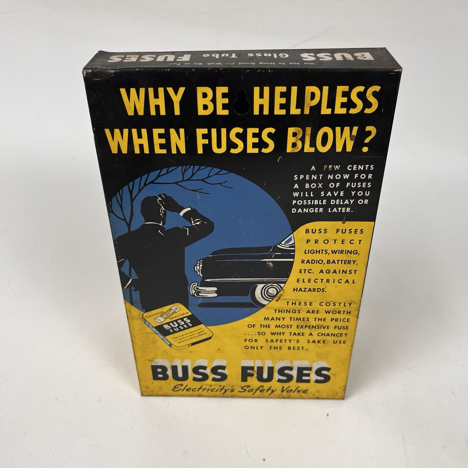 Vintage Automotive Buss Fuse Counter Display Car Truck Parts Store USA
