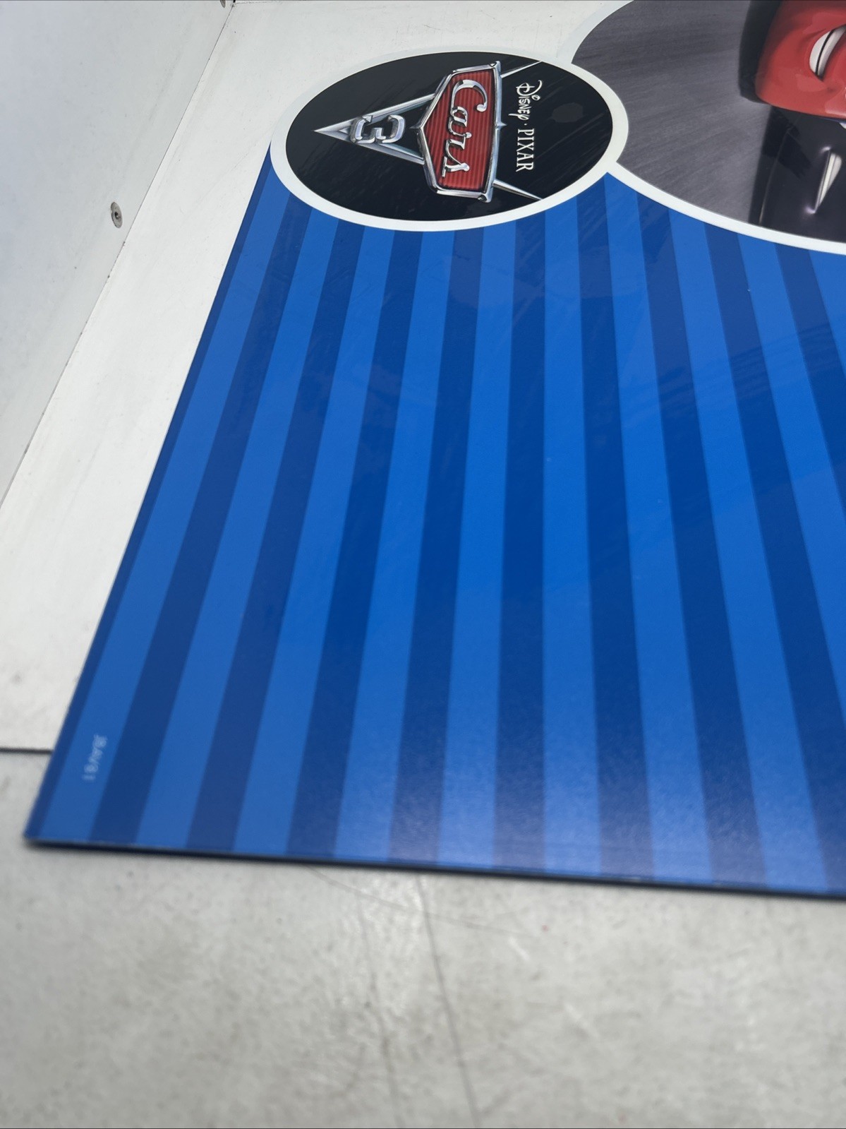 Party City In-Store Cars Sign 23″ x 18.5″ x 2mm Display W Hanger DWBO