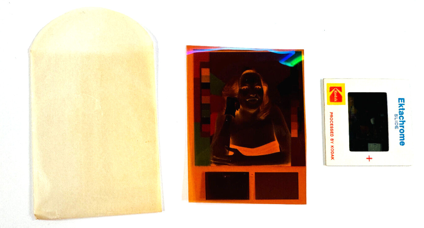 vtg Kodak photo test store display negative model SLIDE camera