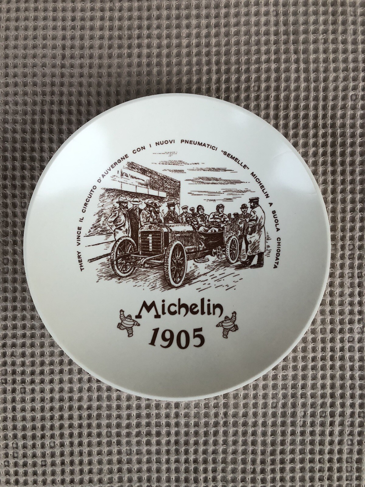 MICHELIN POSACENERE ANNI 60 PORTACENERE SVUOTATASCHE PUBBLICITARIO 1905