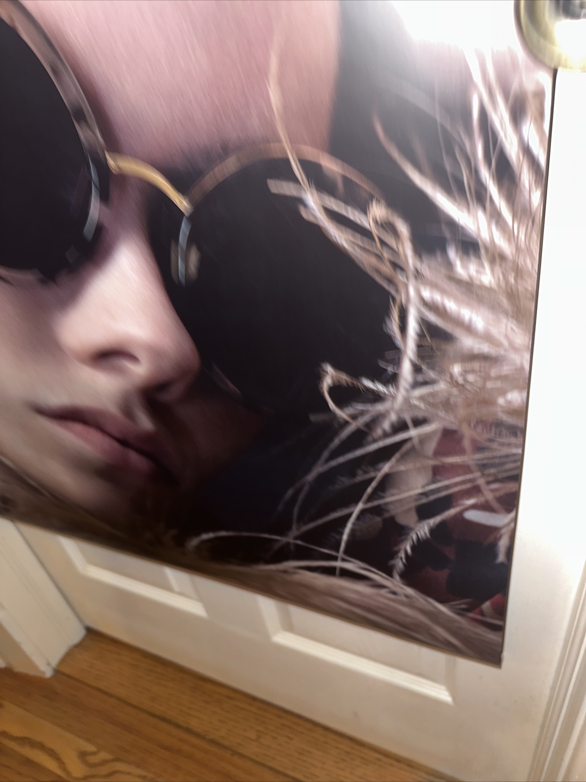 double sided PRADE EYEWEAR BANNER ADVERTISEMENT 28”x54″,model # ZPRBA17 ,bs0001