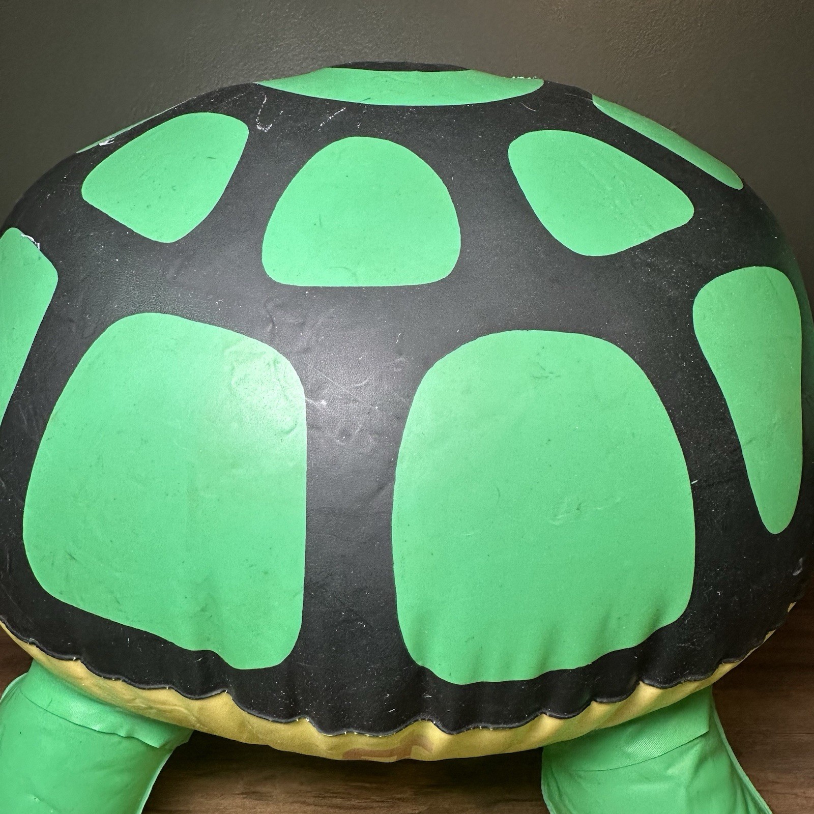 Vintage 19” Turtle Wax Tommy the Turtle Inflatable Advertising Promotional Item
