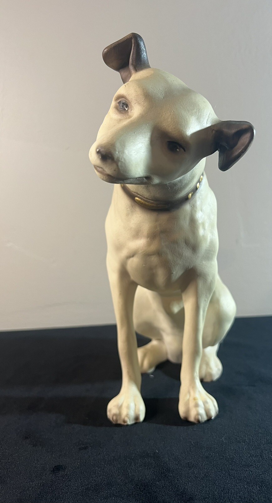 RARE Vintage RCA NIPPER CERAMIC 9.5″ STATUE Creative Decor Inc. STORE DISPLAY