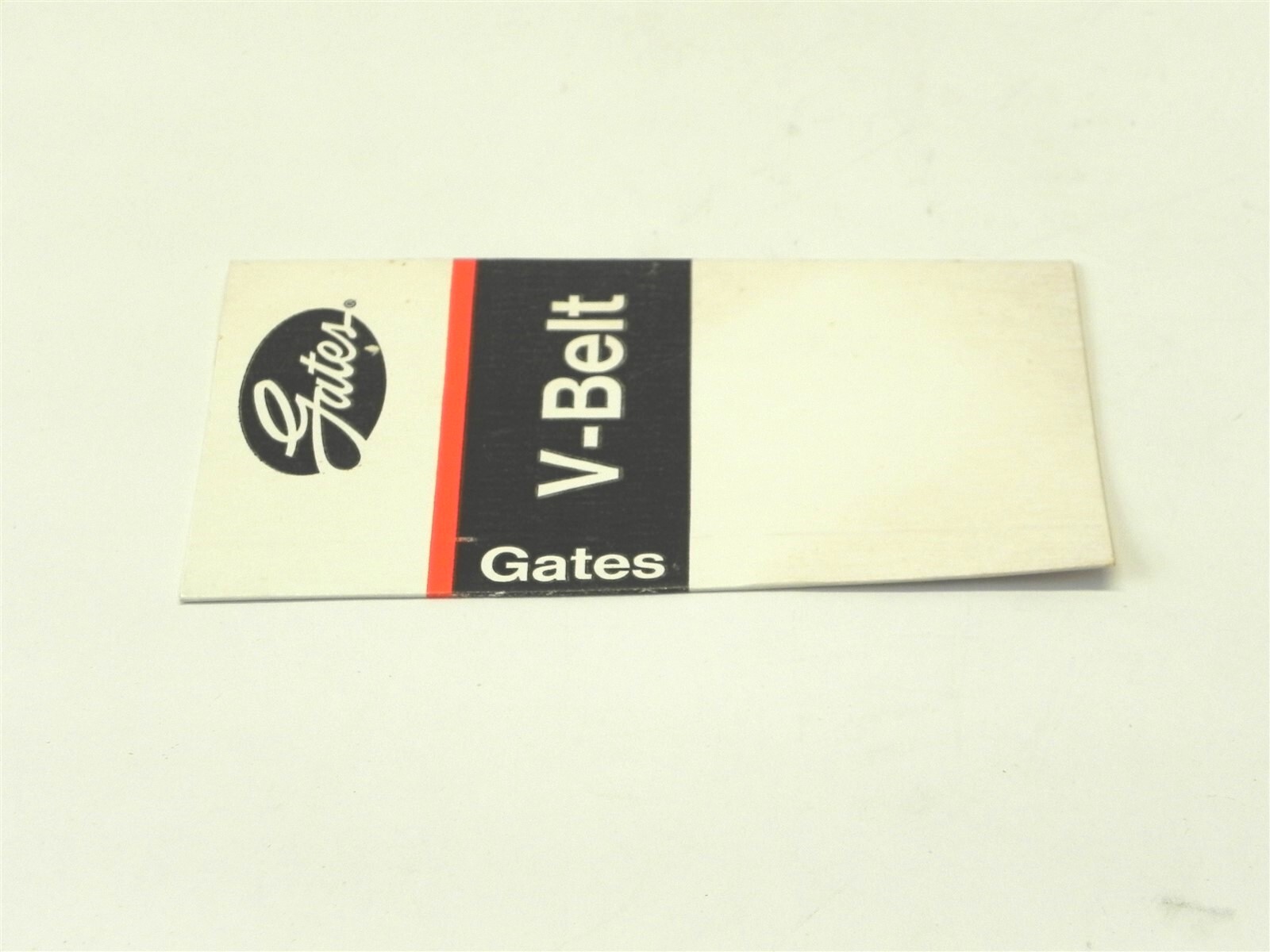 VINTAGE 1960’S-1970’S GATES V-BELT SLEEVE COVER 6″x3.25″ NEW UNUSED