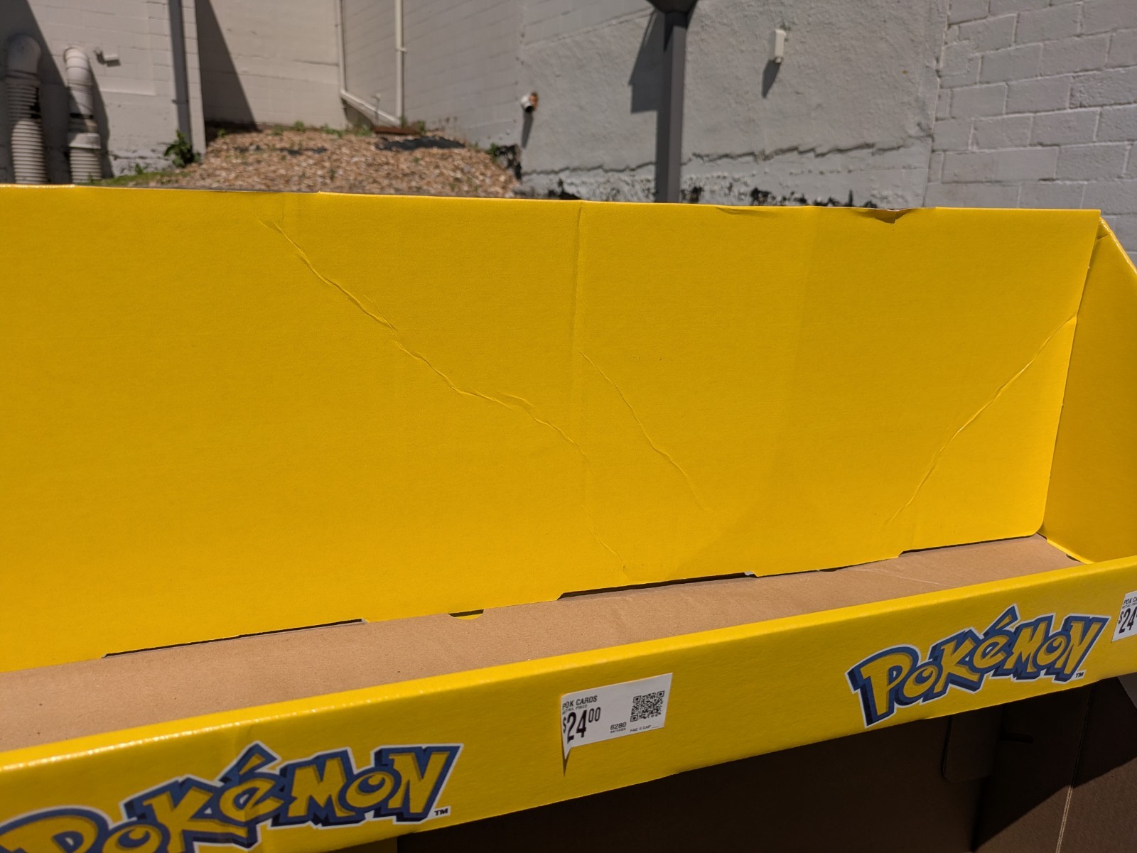 2026 Pokemon Cards & Plush Cardboard Store Display