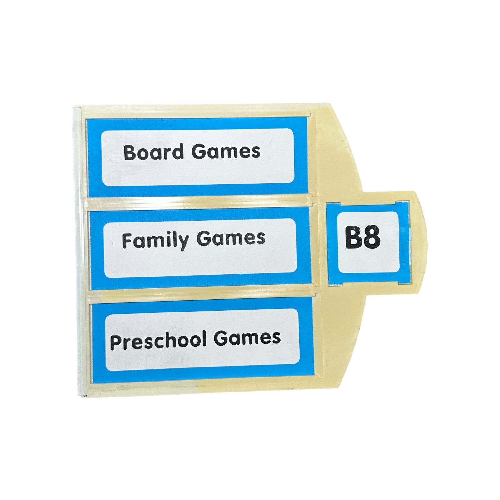 Toys R Us True Aisle Sign B8 Board Games, Family Games, Preschool Games