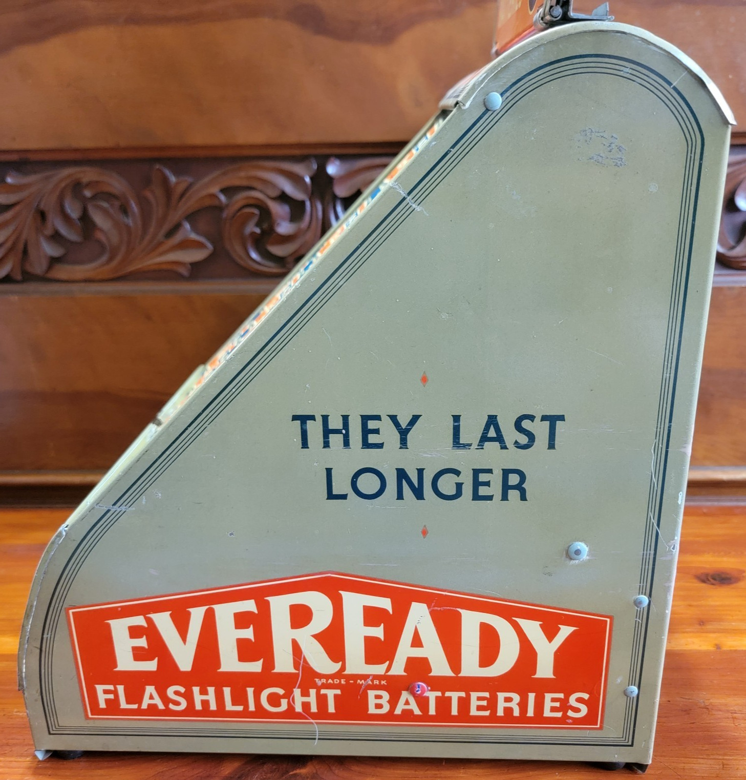 EVEREADY Batteries Store Counter Advertising Display 1930s