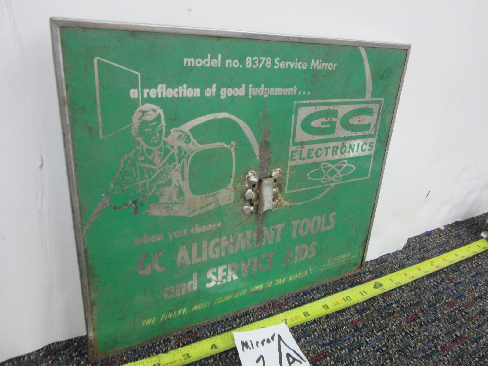 Mirror Advertising Display GC Electronics Model 8378 alignment tools Rockford