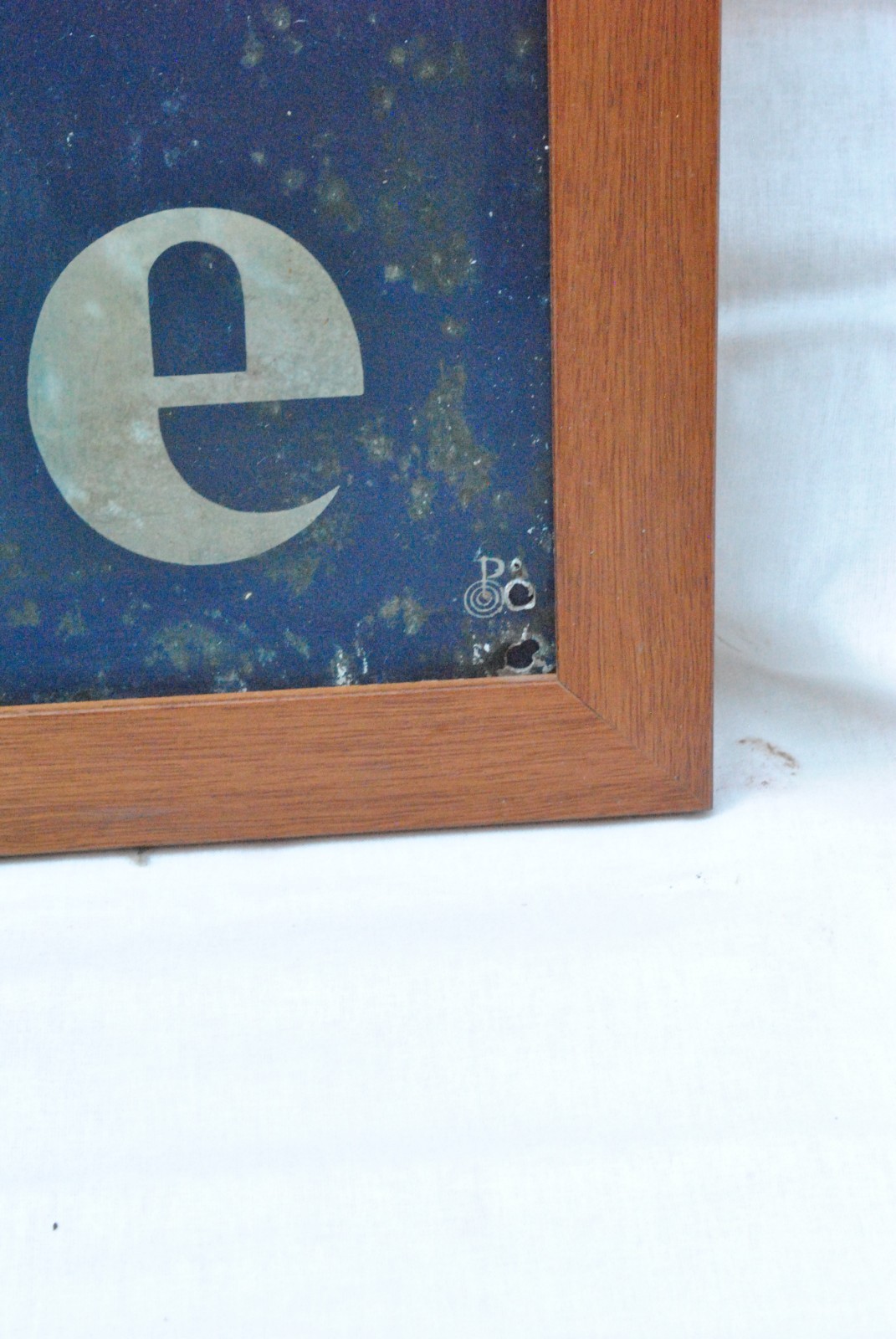RARE Vintage ’50s Metal Signboard GILLETTE BLADE Metal Sign 70 x 50