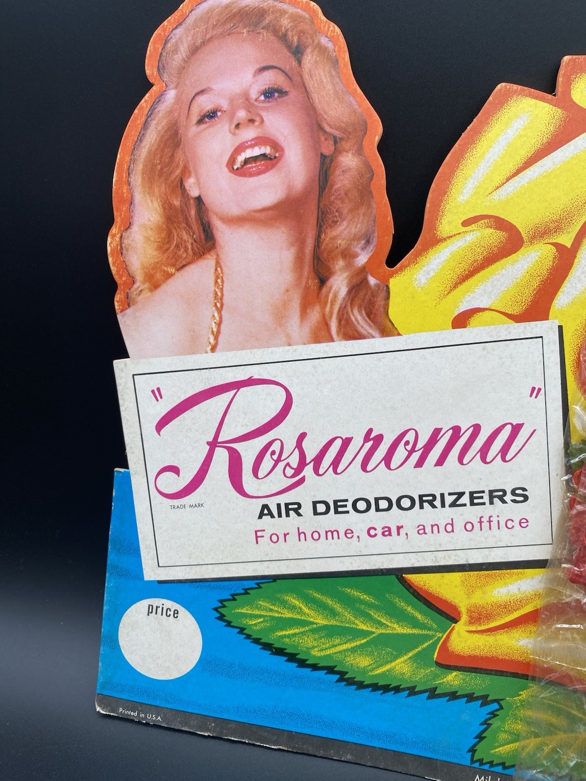 Rosaroma Vintage 1961 Air Deodorizers Store Display – Complete 12 – Rose Scented