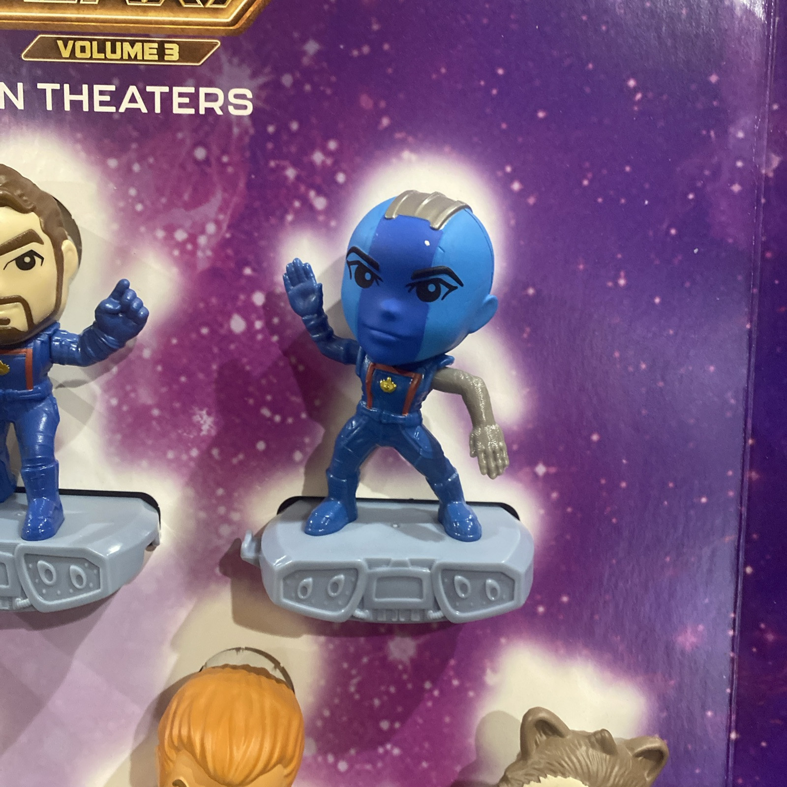 2023 GUARDIANS OF THE GALAXY (Movie) McDonald’s Store Display With 8 Toys ~RARE~