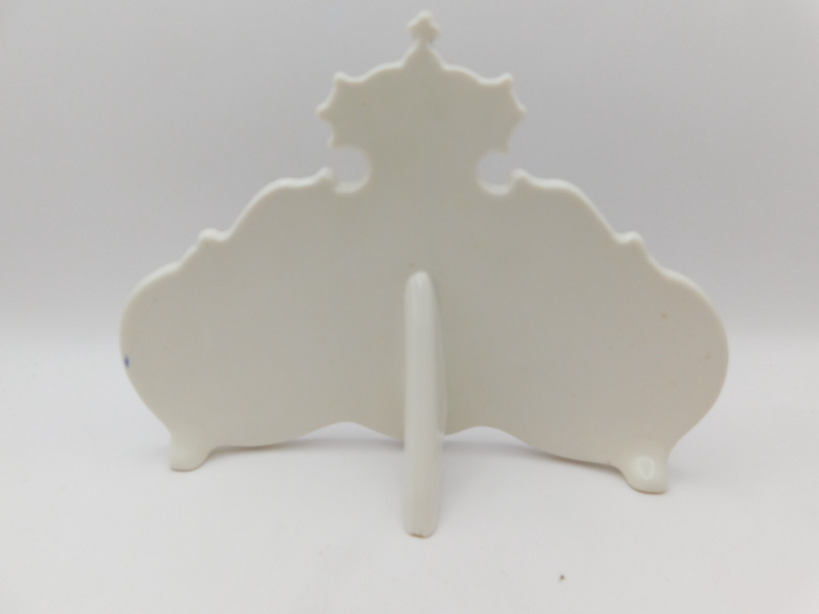 Vtg IRISH DRESDEN MULLER VOLKSTEDT Porcelain Store Display Sign Topper Ad