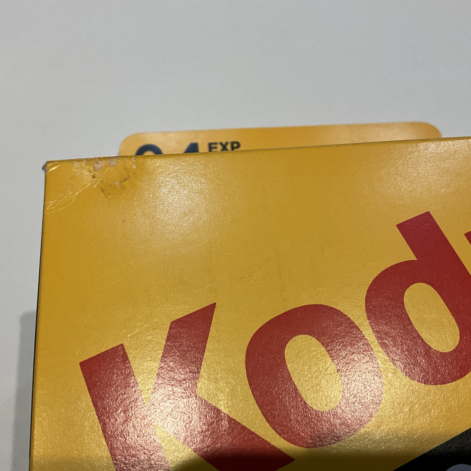 Vintage Kodak KODACOLOR Gold 100 35mm 3 Pack Large Store Display Box 15x7x5