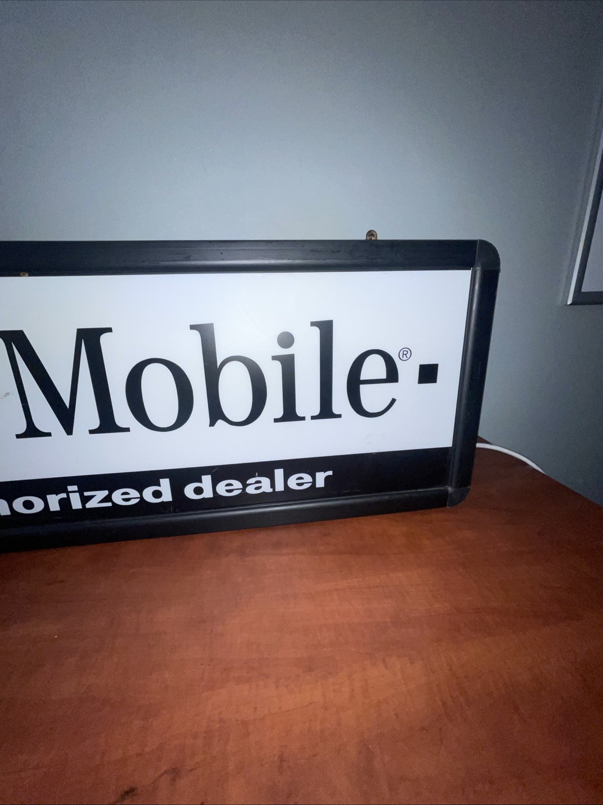 T-Mobile Authorized Dealer Lighted Store Display Advertising Sign
