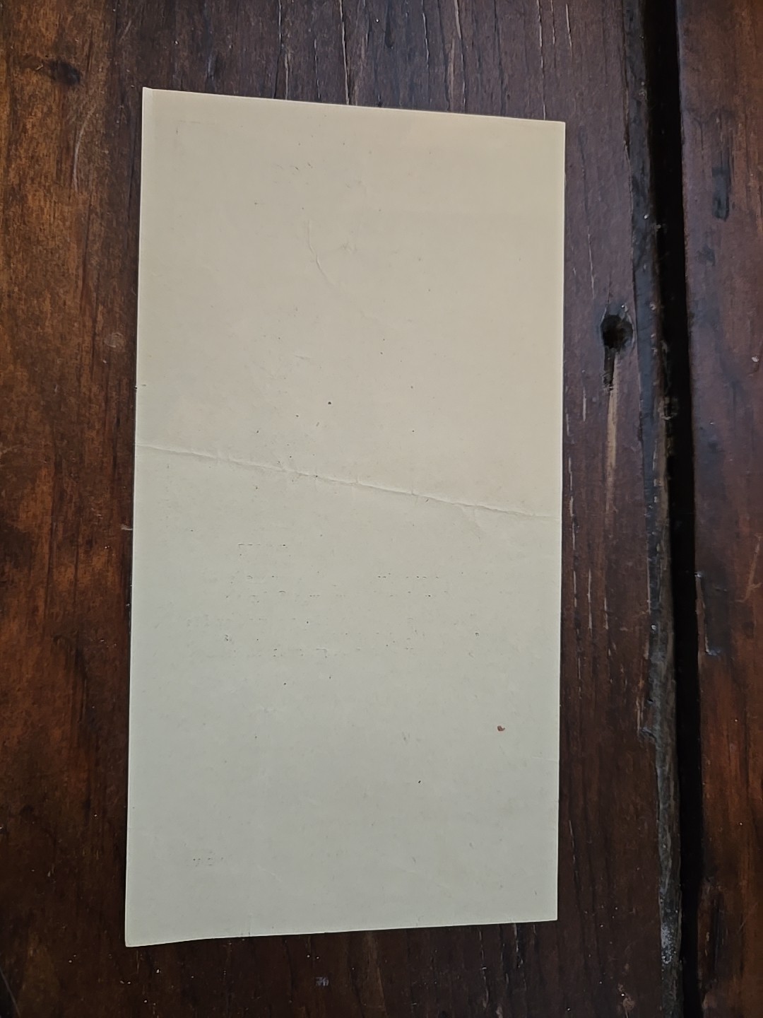 Antique Silverstrype Suits Store Sign Promotional Advertisement Small Paper