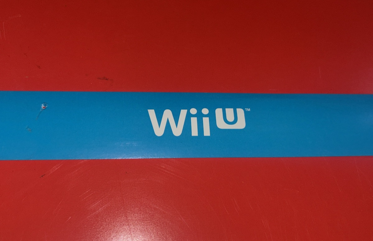 TOYS R US Wii U SHELF SIGN 47 1/2″ X 1 1/4