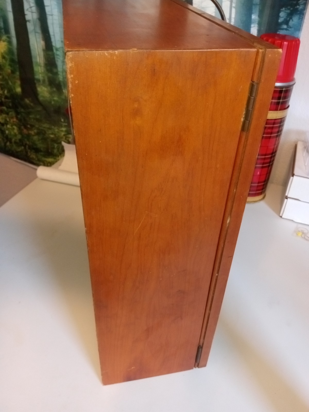Vintage Early 1900s Hardware Store File Display Case ..Delta Files…..