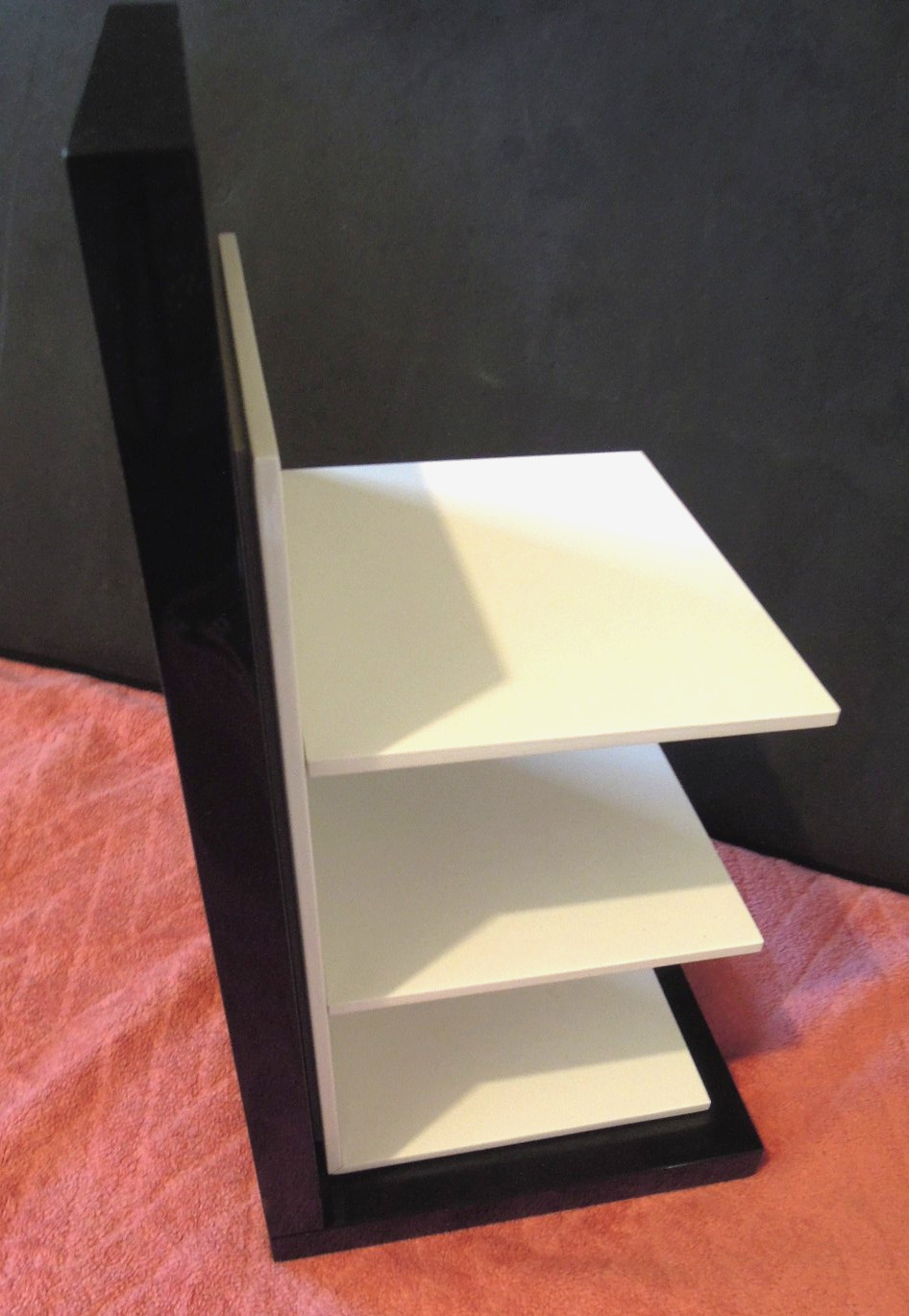 Official Hugo Boss 3 Shelf Countertop Store Display Solid Black Base Ships Free