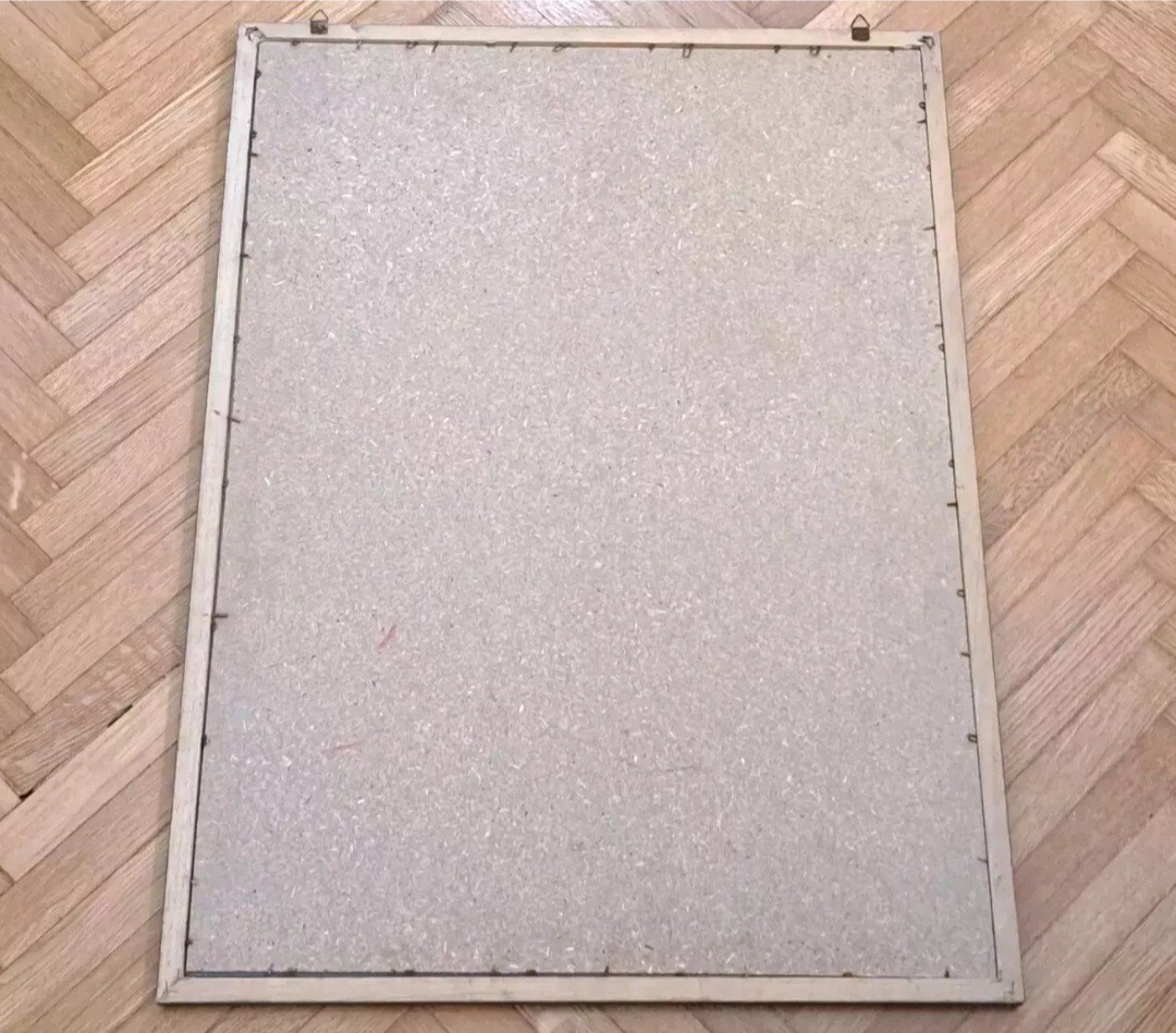 ADVERTISING MIRROR FRAME-KEGLEVICH VODKA-MIRROR PAINTING PICTURES-VINTAGE