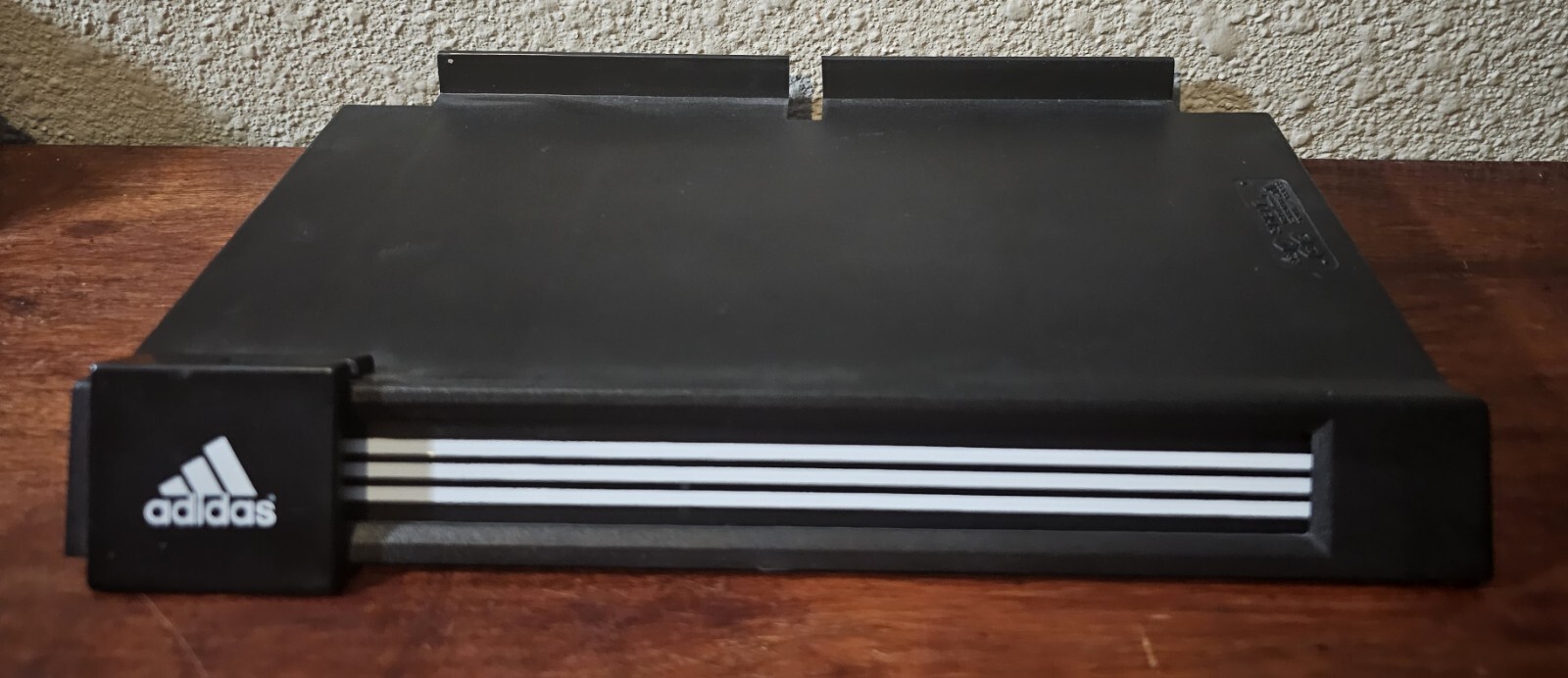 Black & White Adidas Shoes Plastic Advertising Store Display Shelf