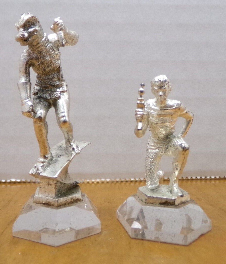 USED REPLACEMENT PIECES FOR STAR TREK 1992 CHESS SET THE GORN & KLINGON GUARD
