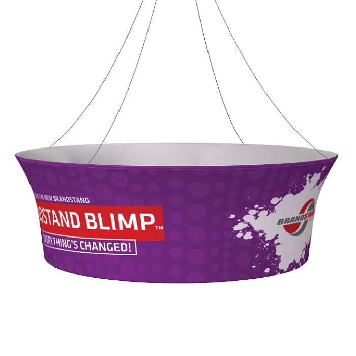Custom Tapered Tension Fabric Ceiling Hanging for Banner Exhibition Trade Show