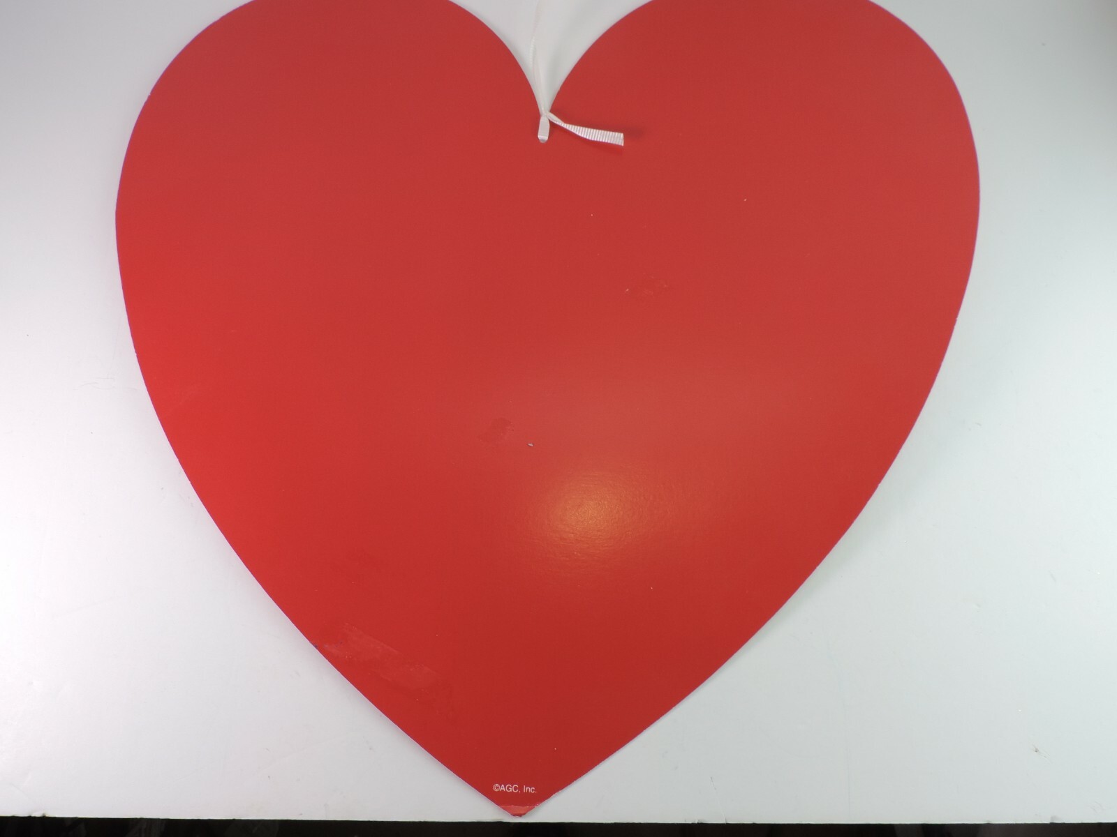 Valentine’s Heart Large Red Hanging Store Display Vintage AGC, Inc