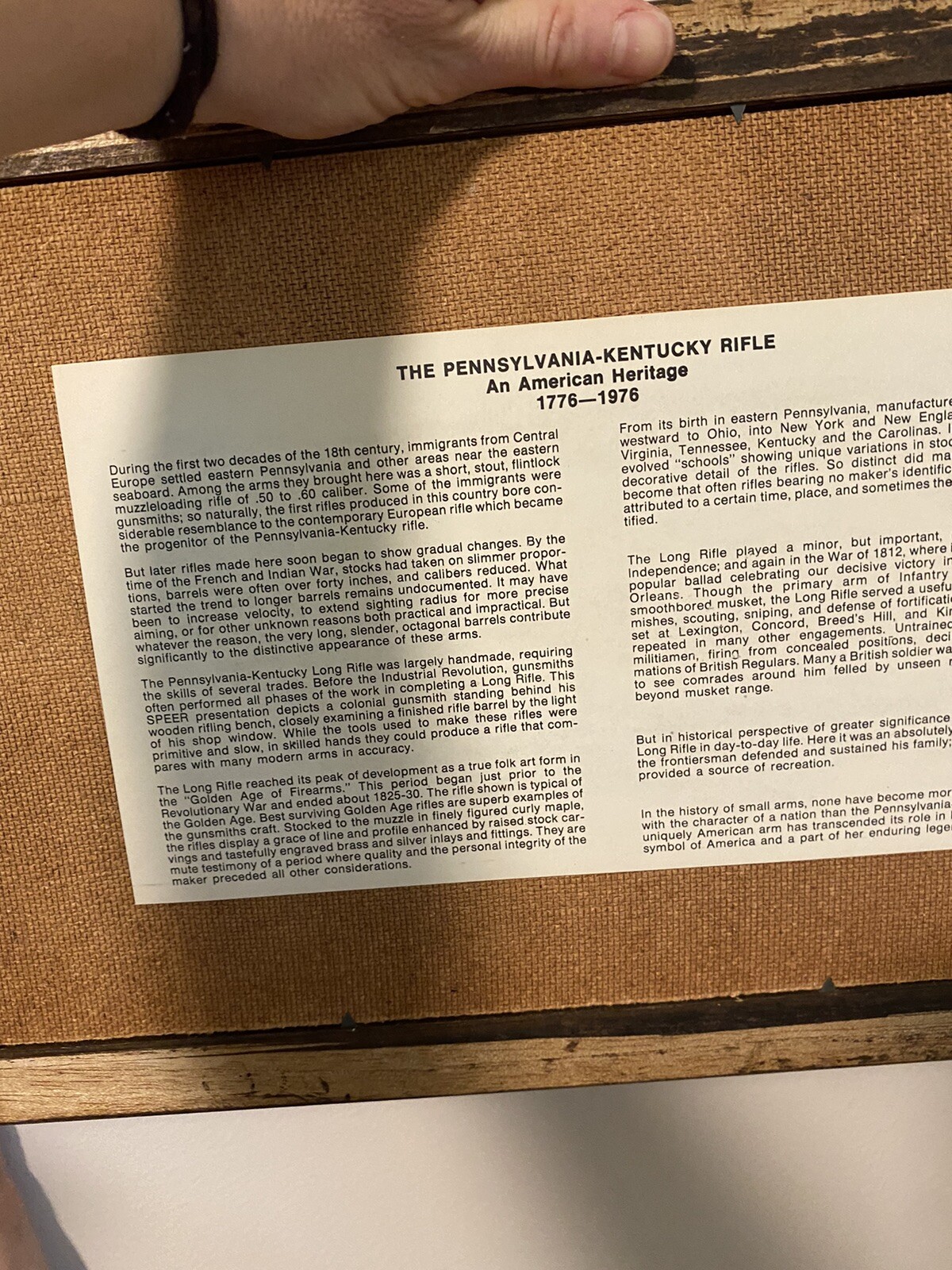 Speer Ammunition Signage Display Bullet Chart United States Bicentennial
