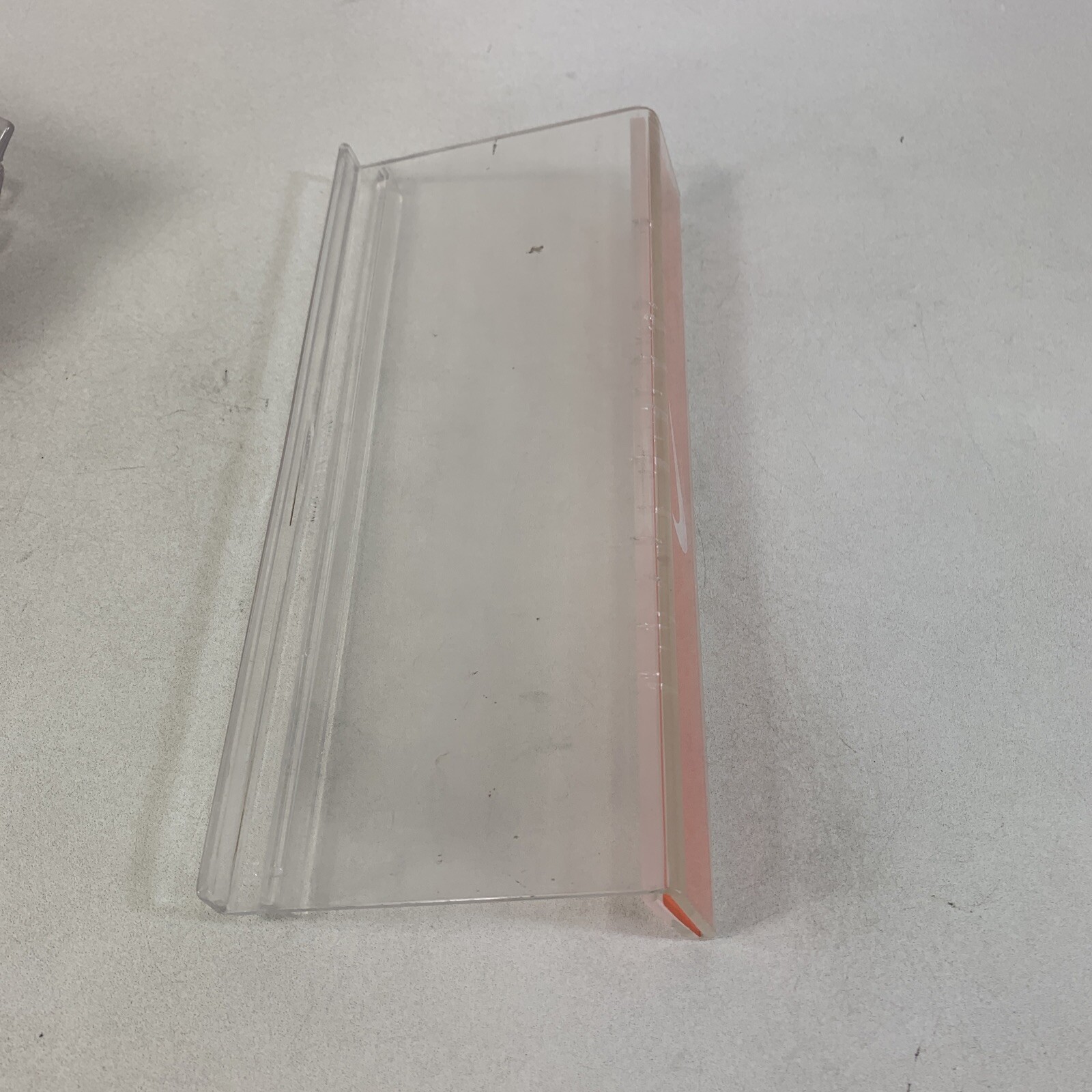 Lot Of 5 Pcs: Nike Orange/White Slat Wall Shoe Displays