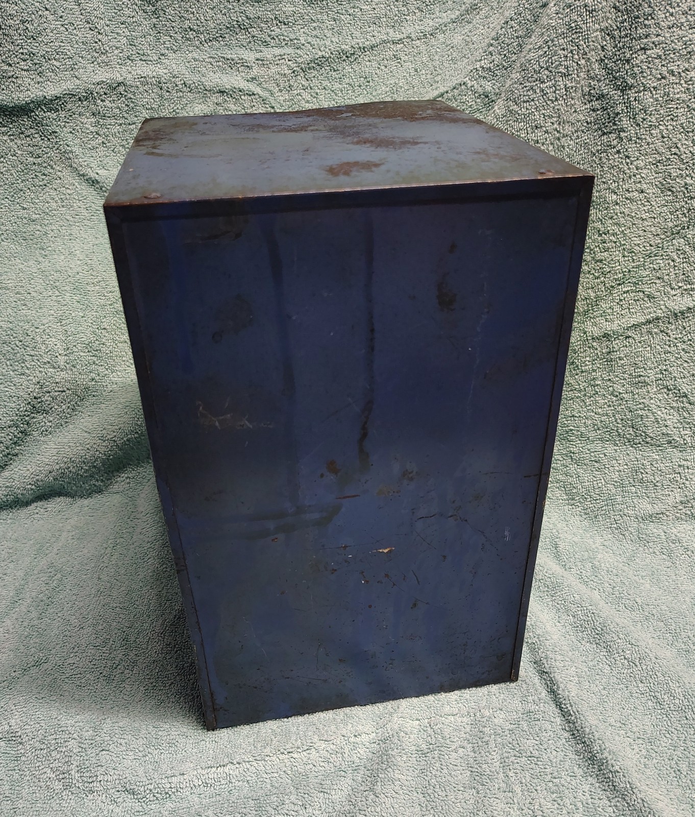 Vintage Metal Dr Scholls 3 Drawer Corn/Bunion Pad Store Advertising Display Case