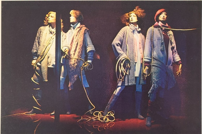 1978 LANE BRYANT, NEW YORK WINDOW DISPLAY PHOTO PRINT PLAYING WITH TWINE