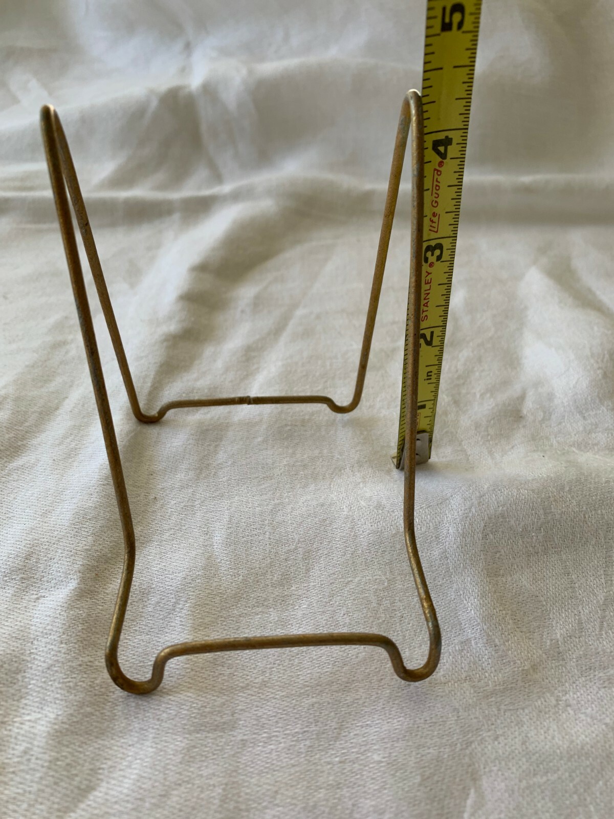 Metal Gold Finish Display Plate Rack Store Fixture Wire Several Available Adjust