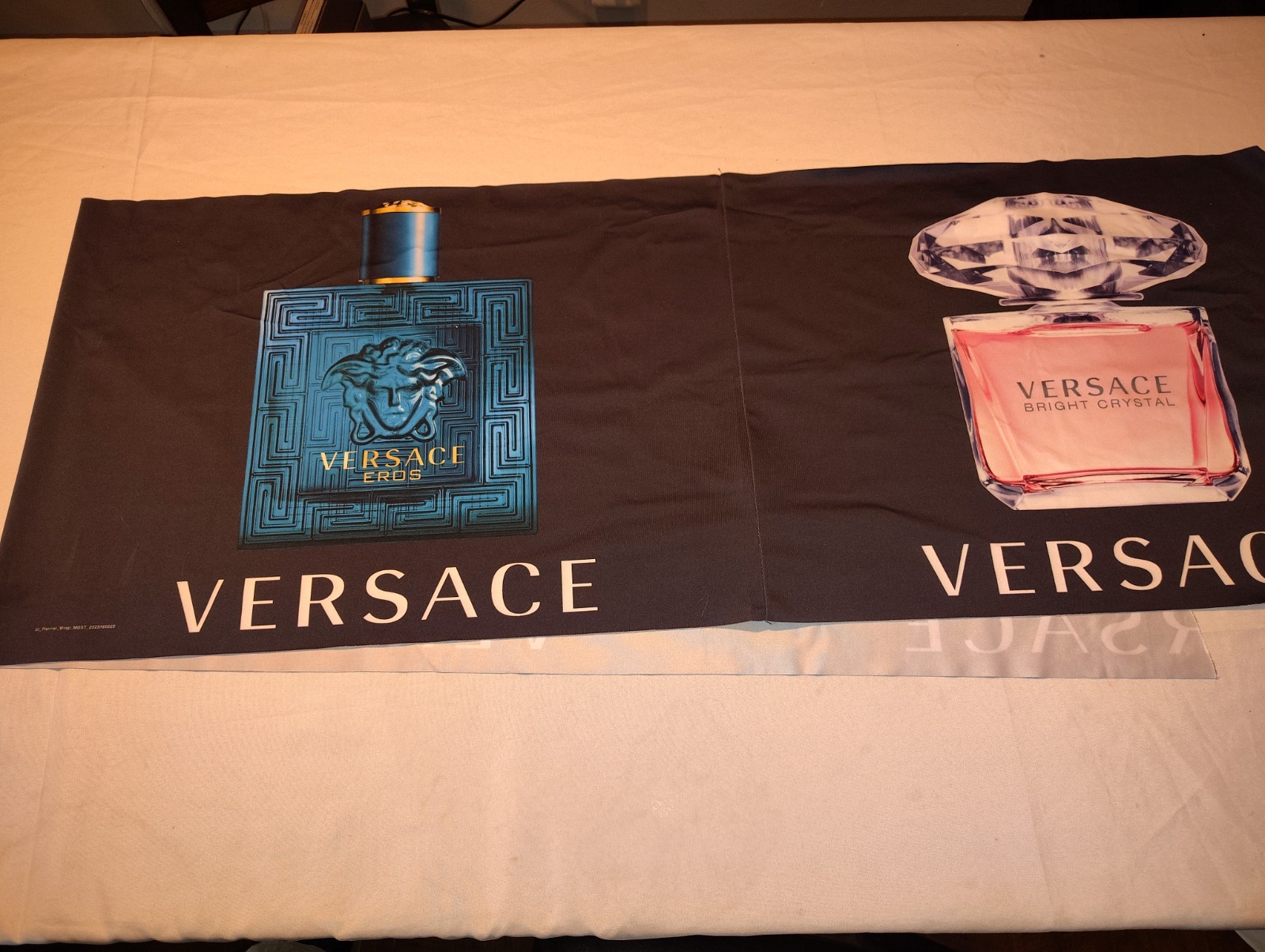 Versace Eros Versace Bright Crystal Store Display Banner