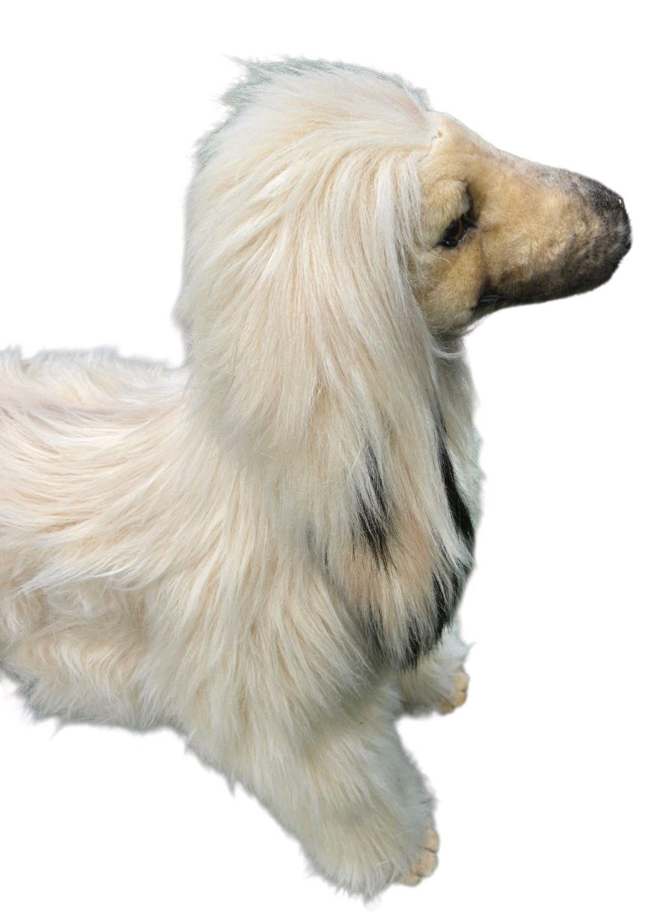 Life Size Afghan Hound High-quality Luxury Decor Dog 55″ Solid Metal Frame, Rare