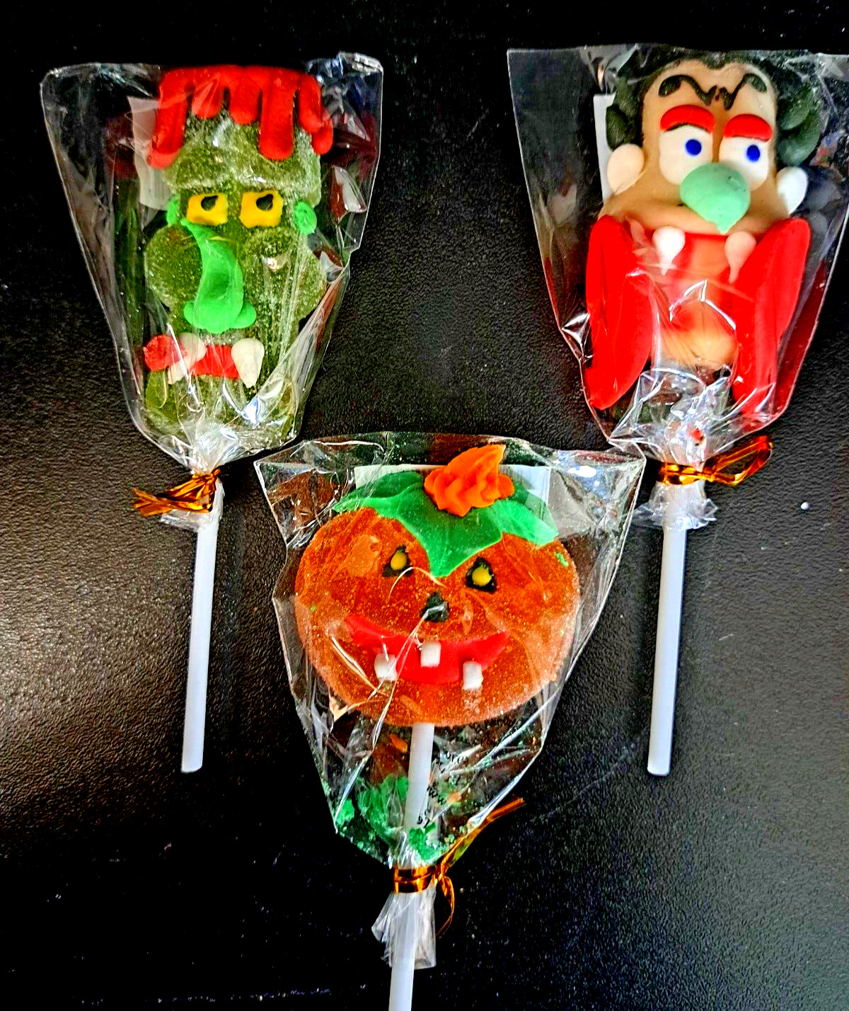 Halloween Extreme Pops #401234 Lollipops 7 Vin & Store Display 2003 NOS RARE