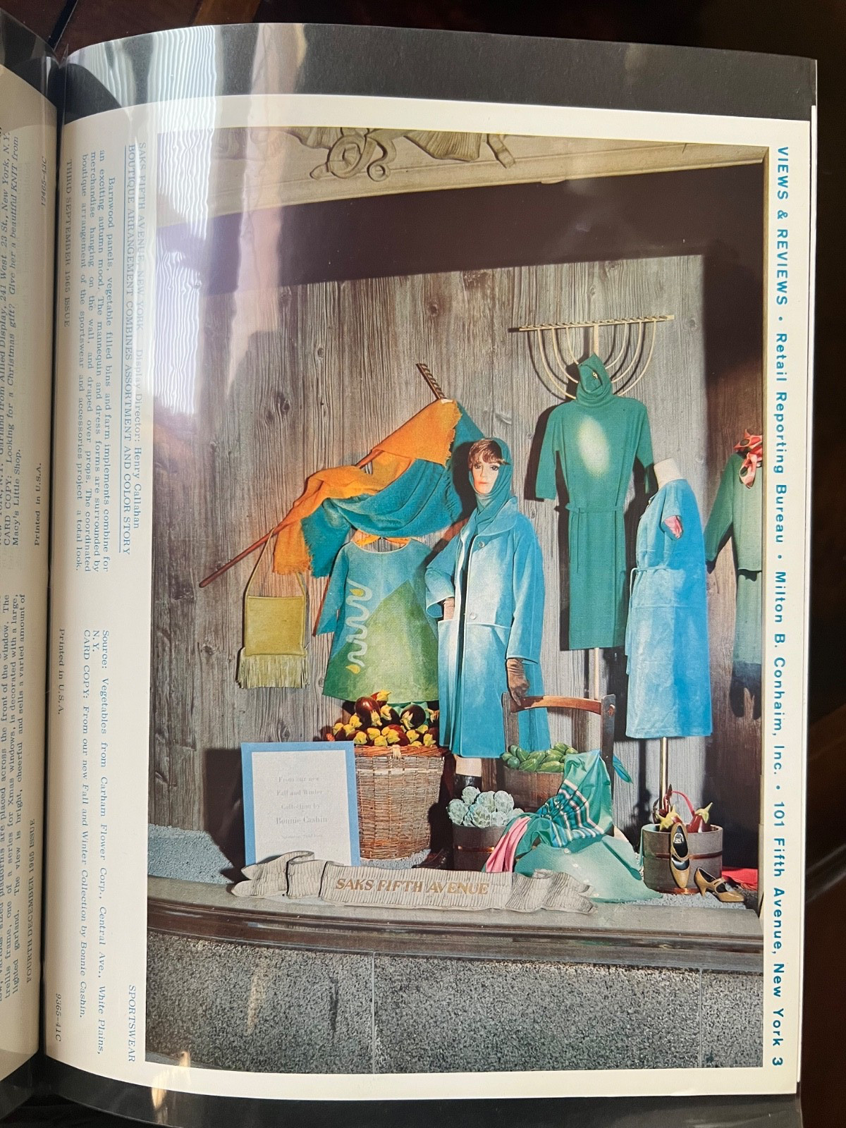 Lot (147pp)-1960’s Fashion Display Photos-Retail Reporting Bureau-View & Review.