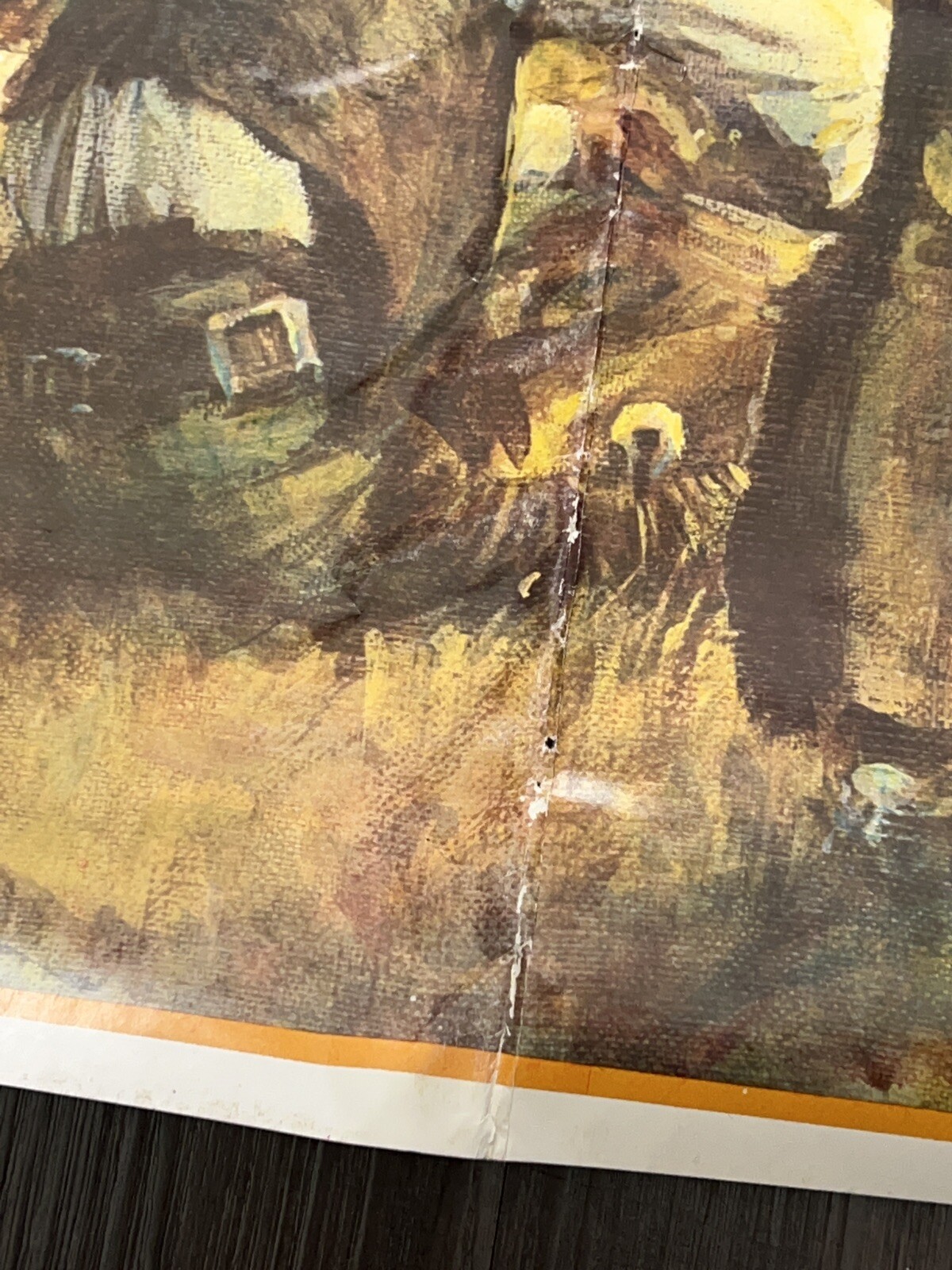 Vintage Del Monte Round Up Western Cowboy Store Poster F-7994 Litho USA 8/79